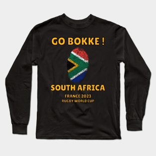 RUGBY SPRINGBOK FAN DESIGN Long Sleeve T-Shirt